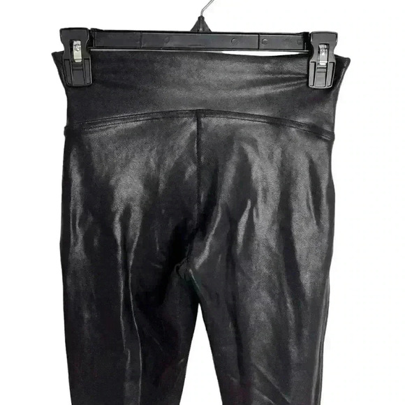 Spanx Faux Leather Leggings Black Size Small - Picture 9 of 11